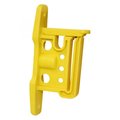 Sujetadores Easy Clip Wood Post Insulator for Polytape Polywire & Rope, Yellow SU2594864